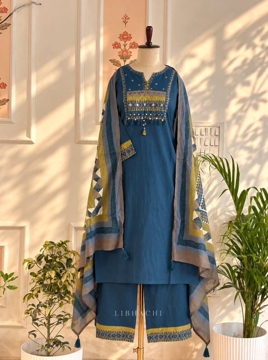 Kanakshree — The Heritage Edit Straight Cut Suit Set