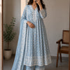 RozeBella Chikankari Anarkali Suit Set