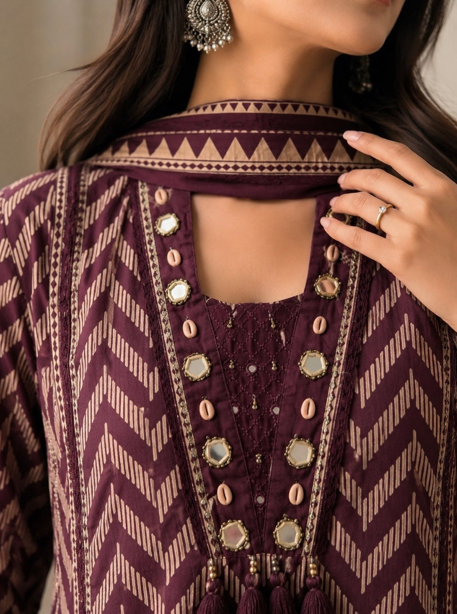Pankhudi Embroidered Pocket Suit Set