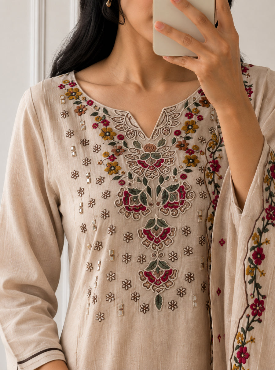 Ishqiya Floral Suit Set
