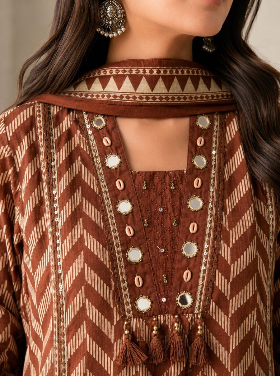 Pankhudi Embroidered Pocket Suit Set