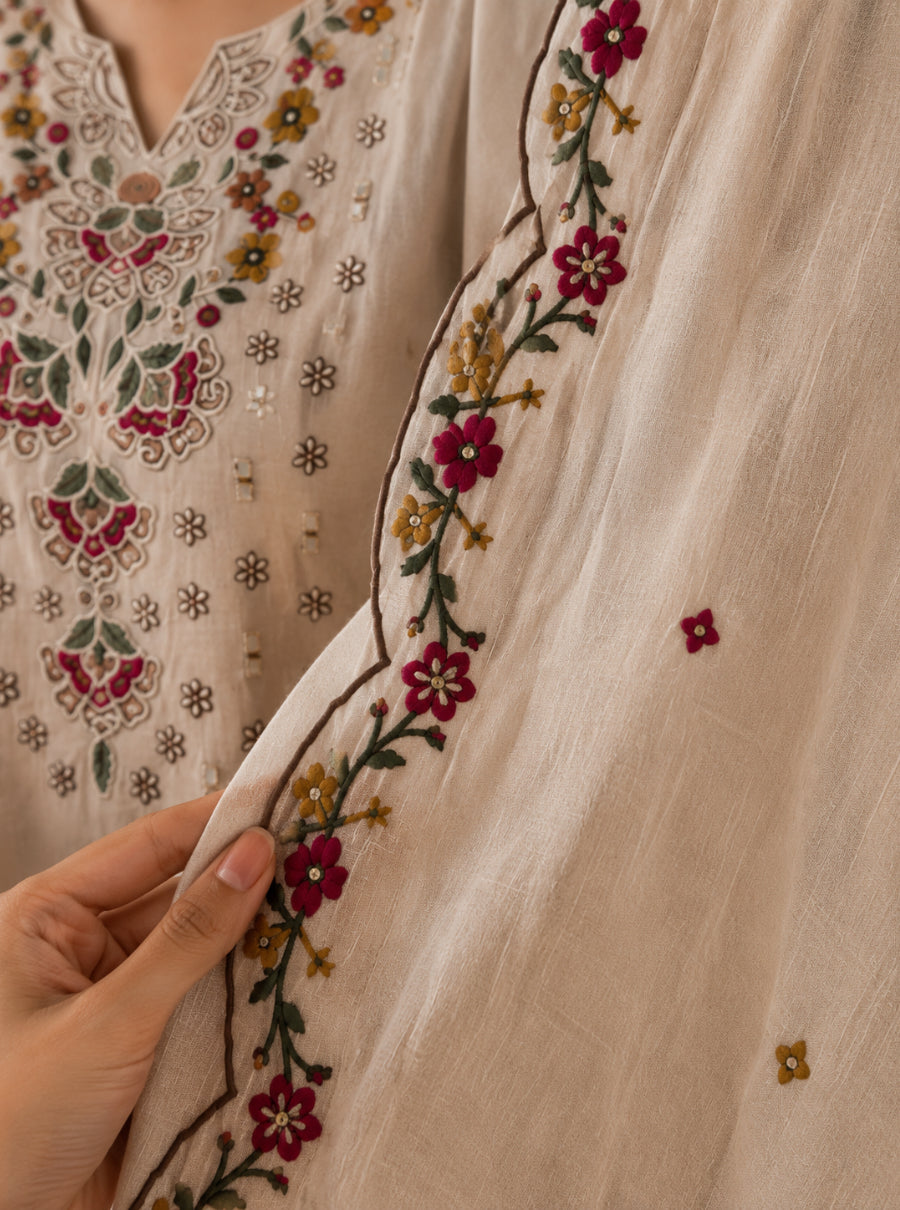 Ishqiya Floral Suit Set