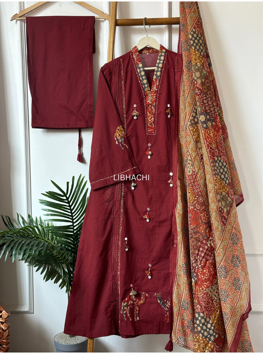 Rajasthani Grace suit set