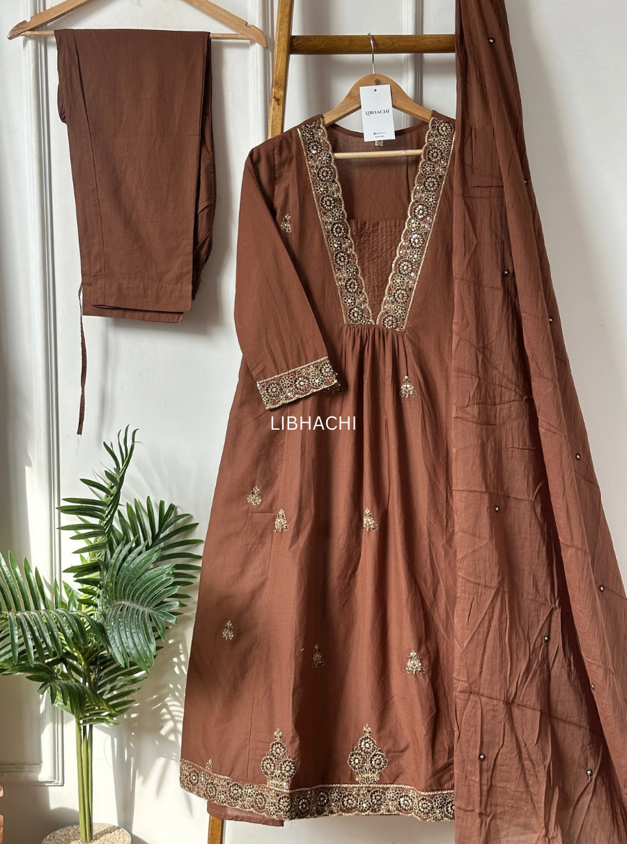 Zari suit set